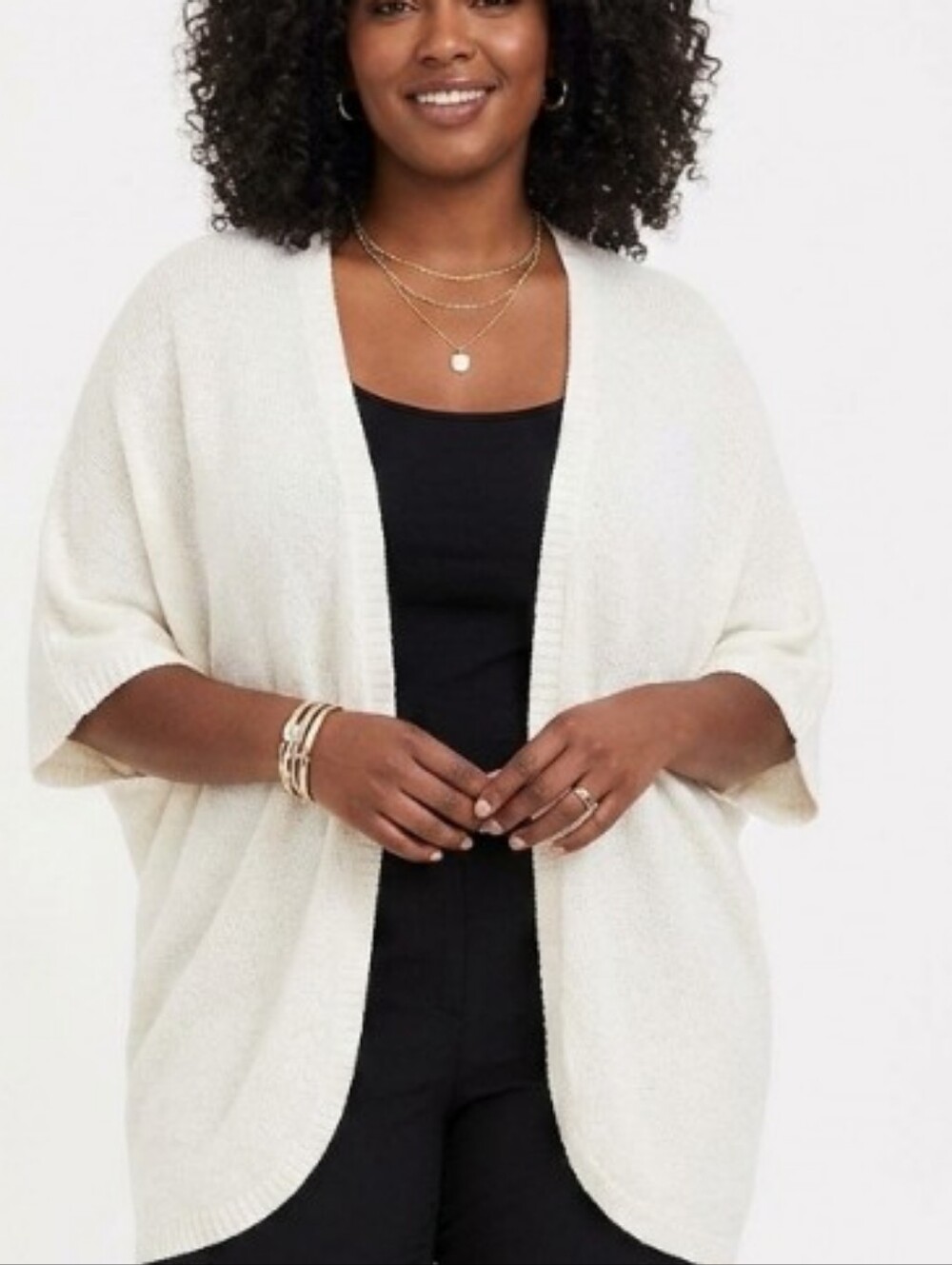 torrid Open-Front Cacoon Cardigan